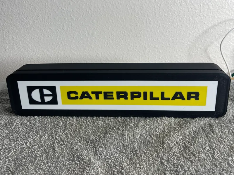 Caterpillar lightbox
