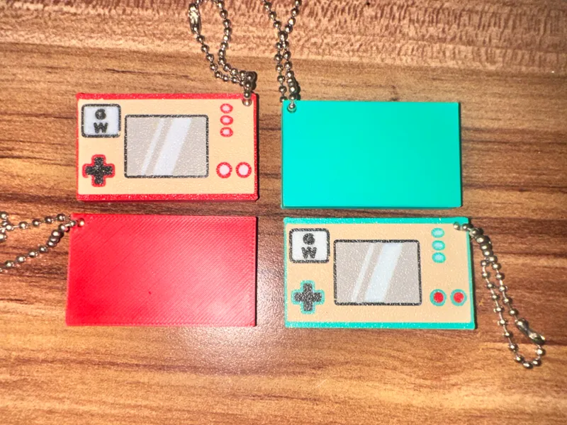 Game & Watch Keychain / Game & Watch 钥匙扣挂饰