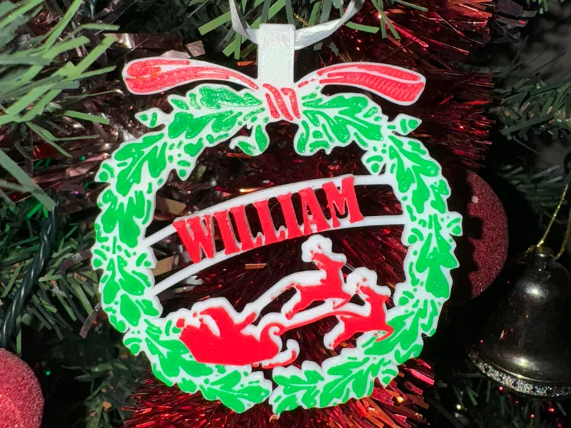 Christmas Ornament - Magical Reindeer