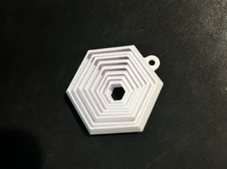 hexagonal fidget keychain,faster than the original