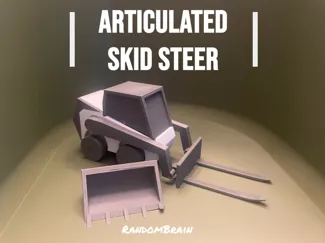 Articulated Skid Steer Toy