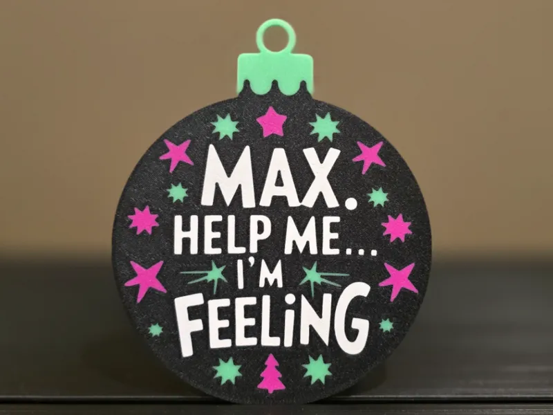 The Grinch - Max Help Me Ornament