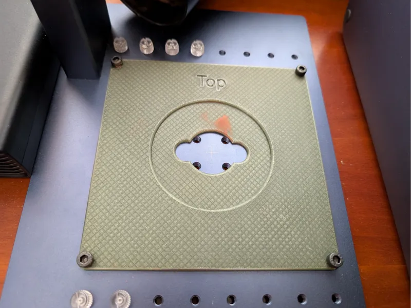 40mm Medallion/Coin Jig for GweikeCloud G2 Lasers