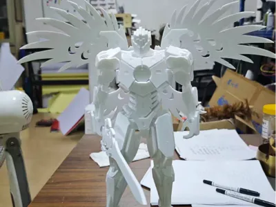 Iron Man Mecha Assembly Angel