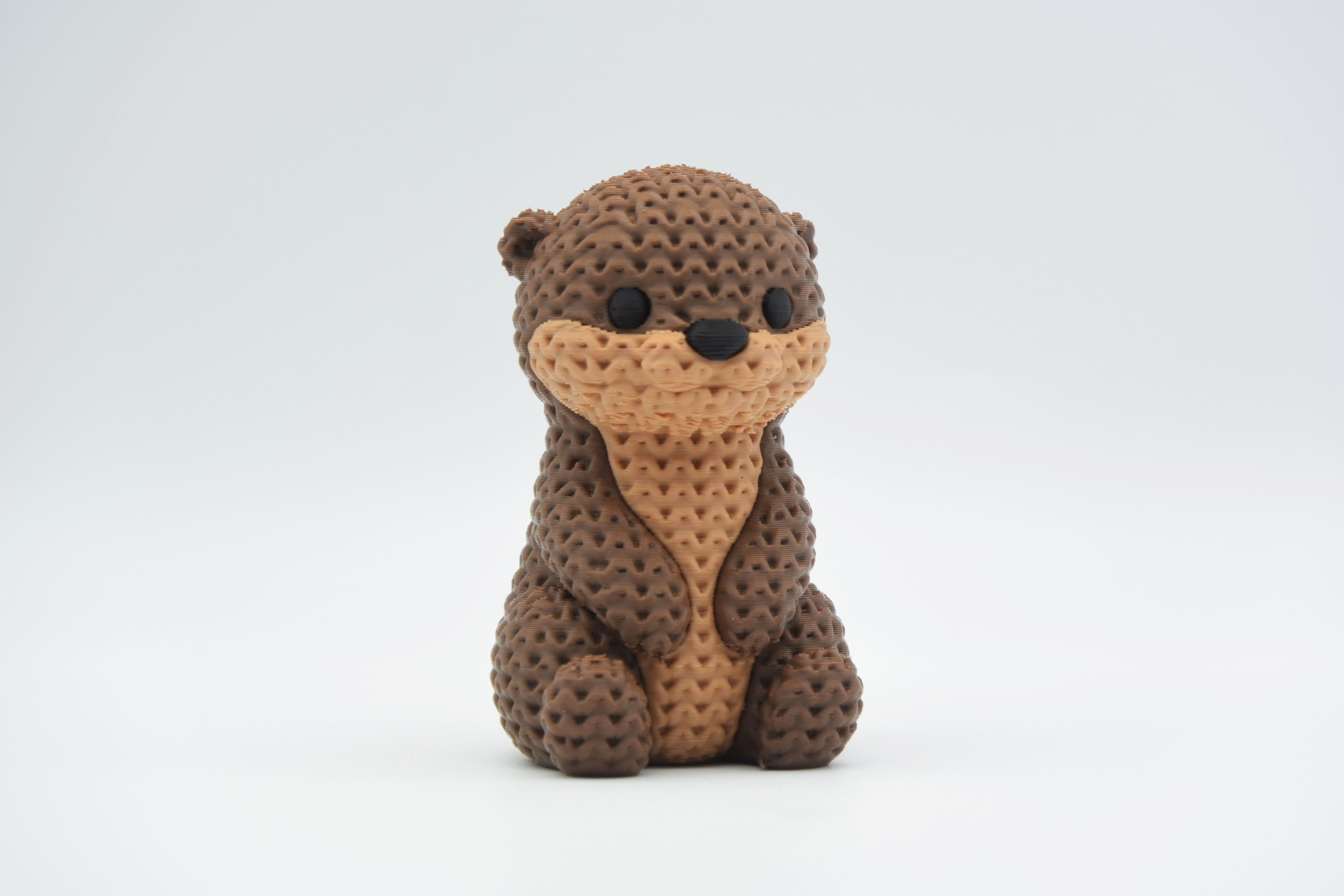Miniatura 2 do modelo 3D Knitted Otter