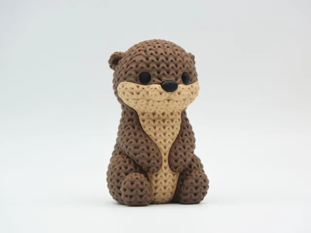 Knitted Otter
