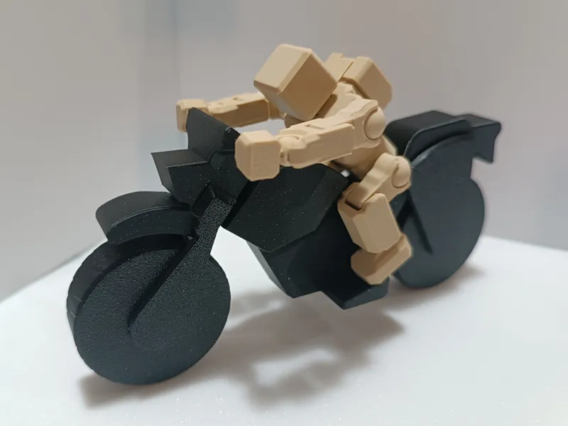 Origin-Zero Mecha – Industrial Bike | World Build