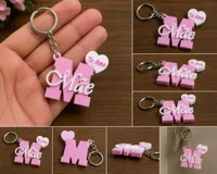 Porte-clés Fête des Mères, deux cœurs "Je t'aime" — photo 3