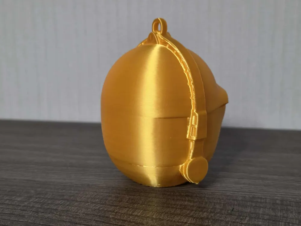 C3PO Christmas Bauble * No AMS - Free 3D Print Model - MakerWorld
