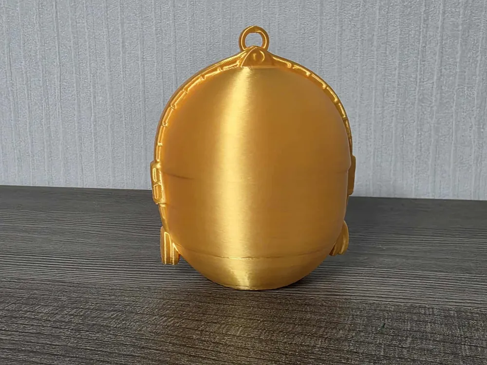 C3PO Christmas Bauble * No AMS - Free 3D Print Model - MakerWorld