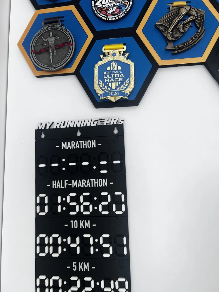 Modular Running / Cycling PR Tracker / Display - Free 3D Print Model ...
