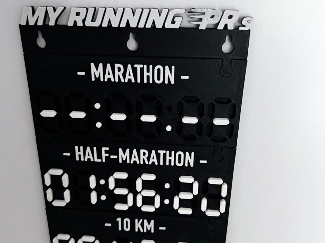 Modular Running PR Tracker / Display