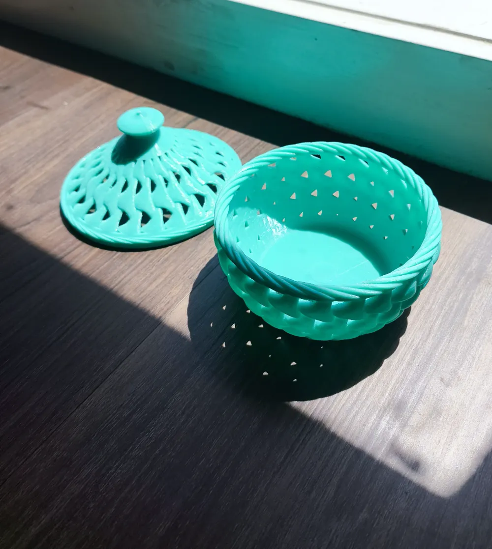 Bowl With lid #12 - Free 3D Print Model - MakerWorld