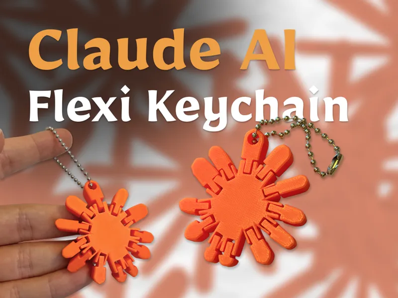 Claude Flexi Keychain