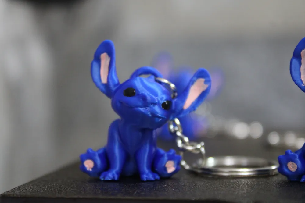 Stitch Keychain by MFacadas MakerWorld: Download Free 3D Models