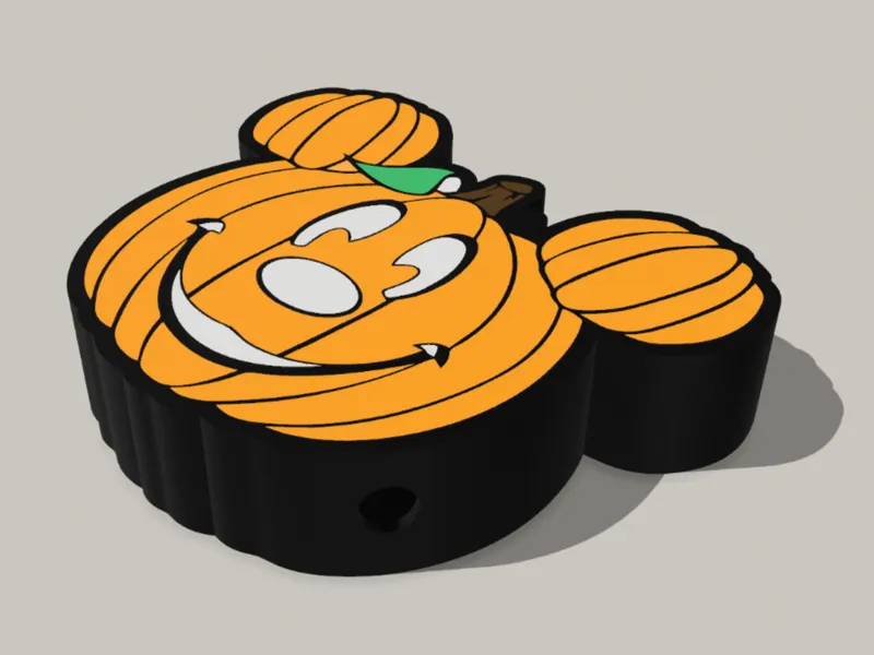 Mickey Mouse Halloween Light Box