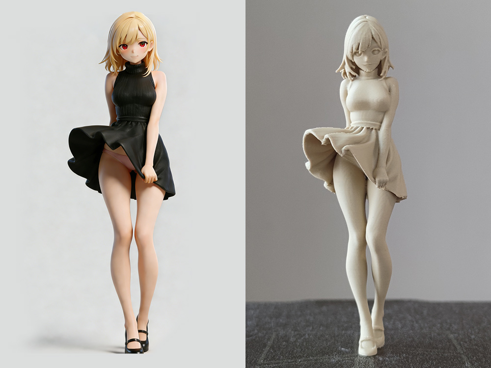 动漫女孩 手办