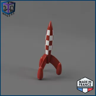 Tintin Rocket DIY Model Kit