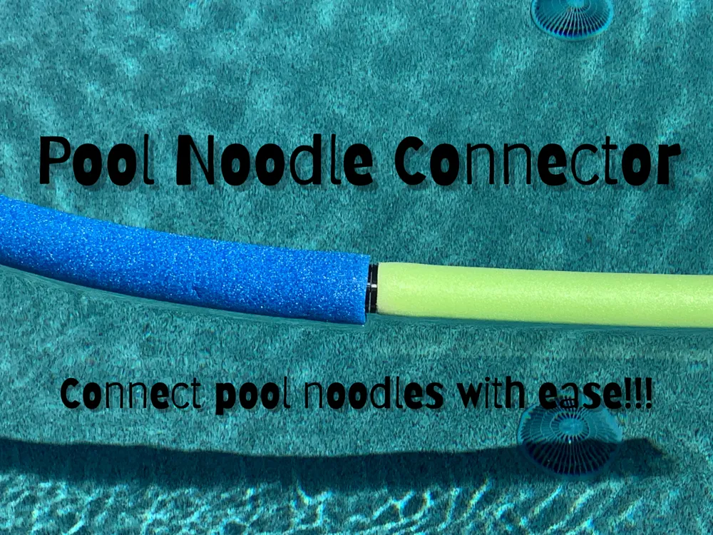 Adaptador: Pool Noodle Connector. Referencia del modelo original.