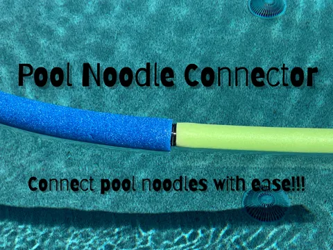 Adaptador: Pool Noodle Connector — referencia de MakerWorld