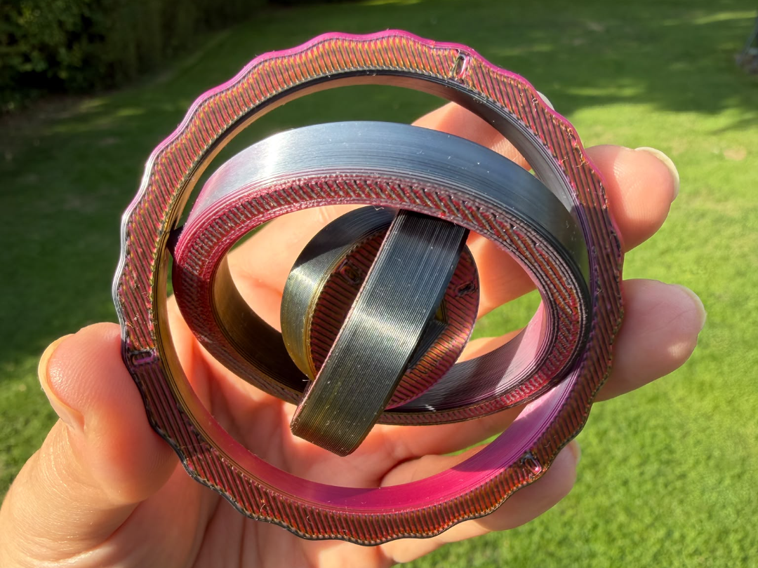 ORBIT SHIFT – Print-in-Place Gyro Fidget - 1