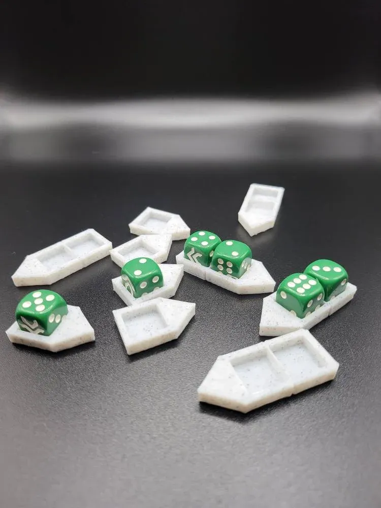 Wound markers, 12mm dice holder, 40K, warhammer, Legion, Wargaming 3d printed