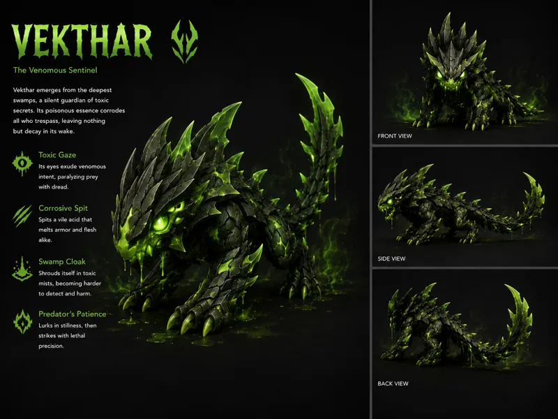 Vekthar – The Venomous Sentinel