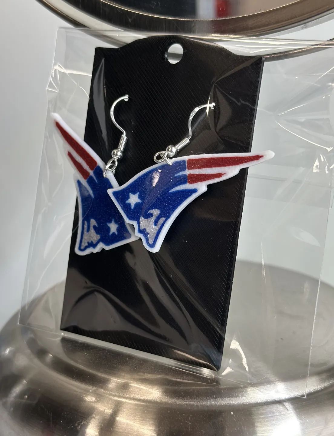 The Patriots Earrings view 2