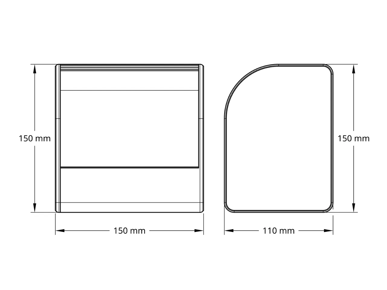 Cosmetic Box (Roll-Top Lid Box) view 4