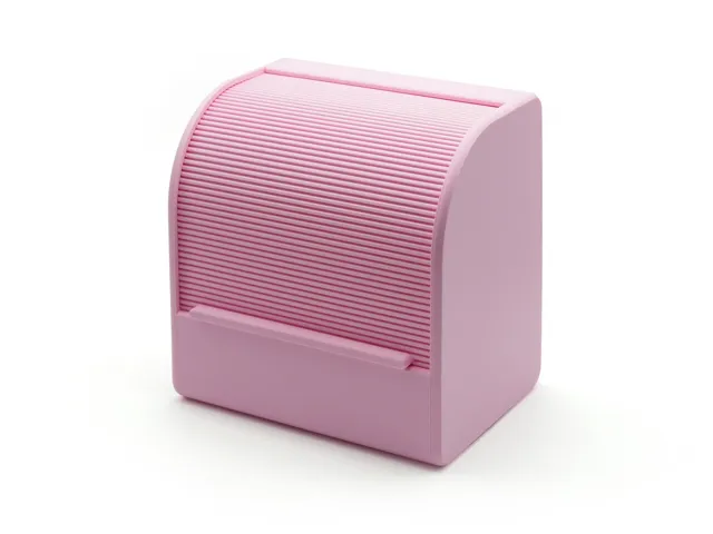 Cosmetic Box (Roll-Top Lid Box)