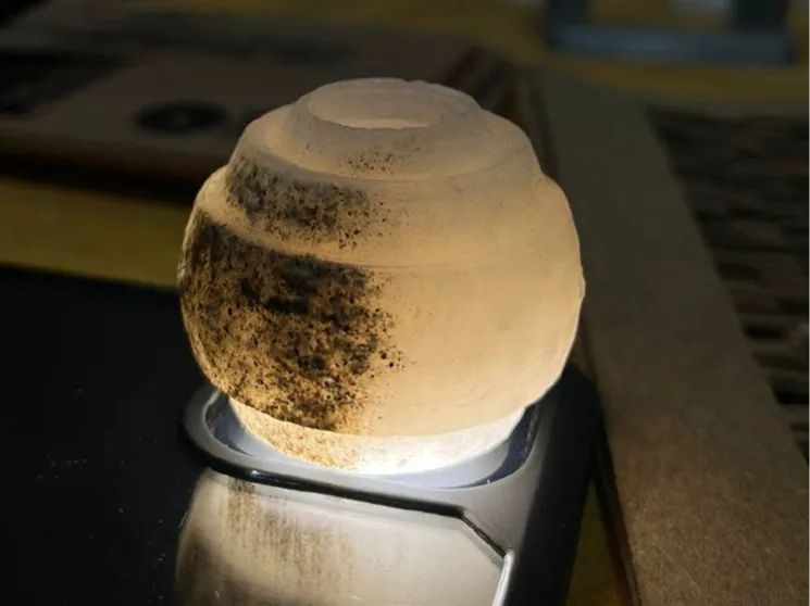 spherical contour injection moulding