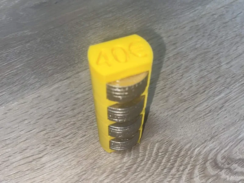 Coin Sleeve - 40€ (2€ coins)