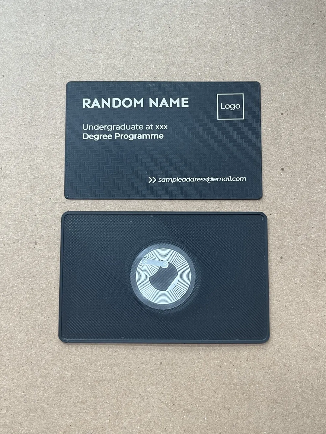 NFC Business Card Template view 2