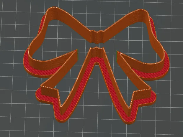 Extra Large Bow Cookie Cutter