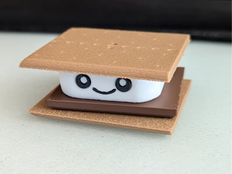 Cute Christmas S'mornament (No AMS needed!)