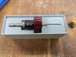 Gridfinity 1x3 Counter Sink Drill Bit Keentech