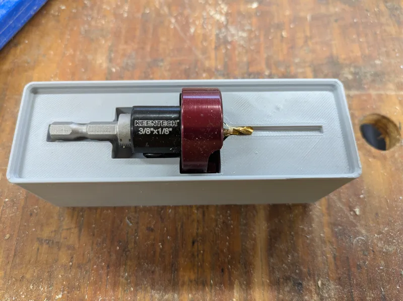 Gridfinity 1x3 Counter Sink Drill Bit Keentech