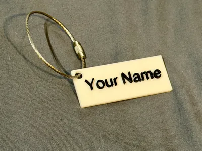 Blank Key Chain Lightweight