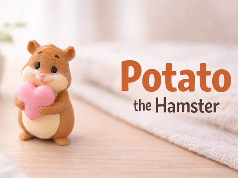 Potato The Hamster - The Way You Shine Character