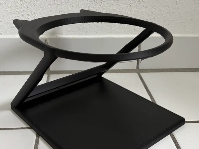raised pet bowl for water or food