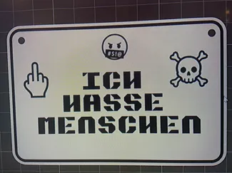 Ich Hasse  menschen