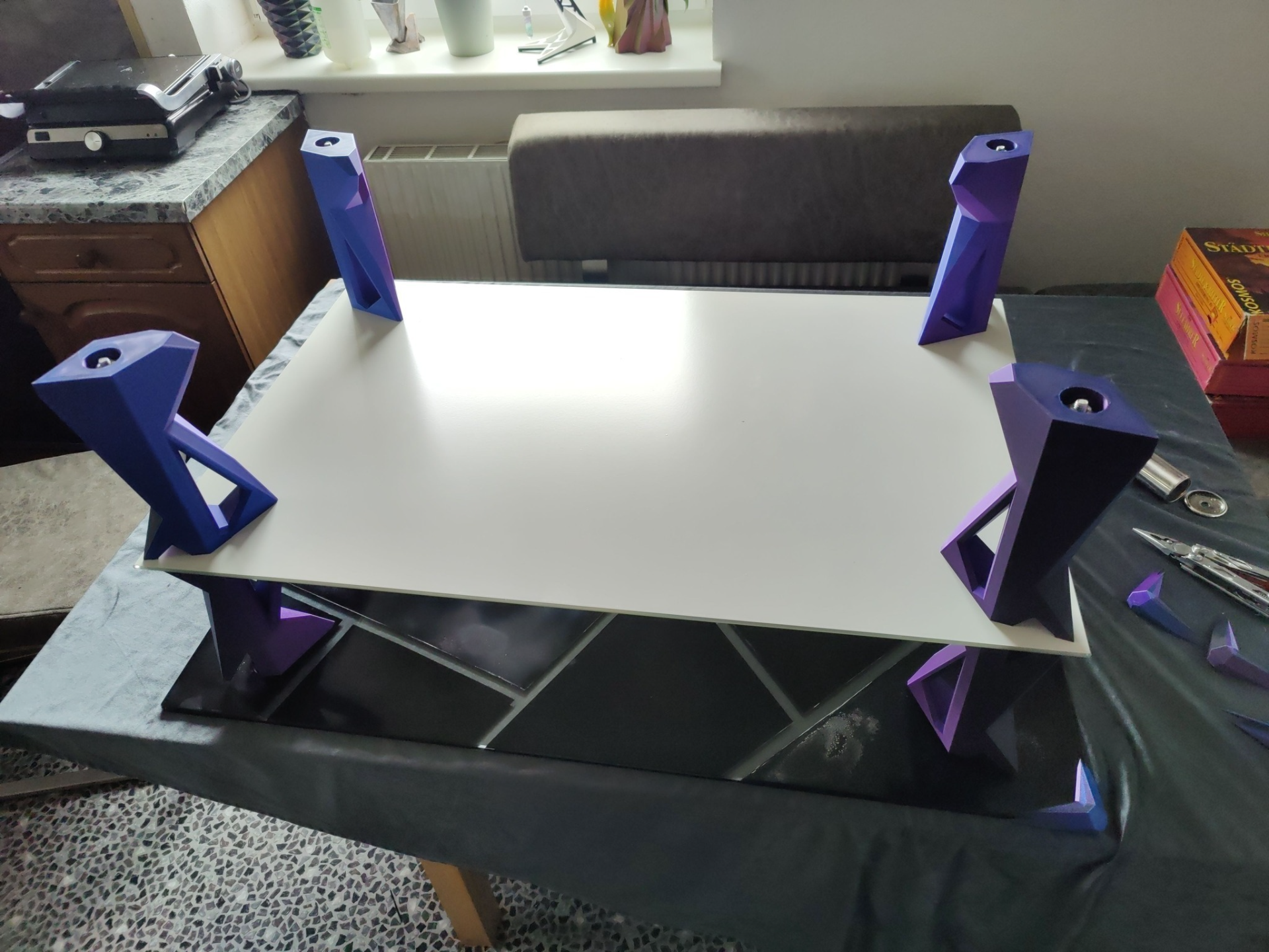 Glastisch / Couchtisch upcycling kit