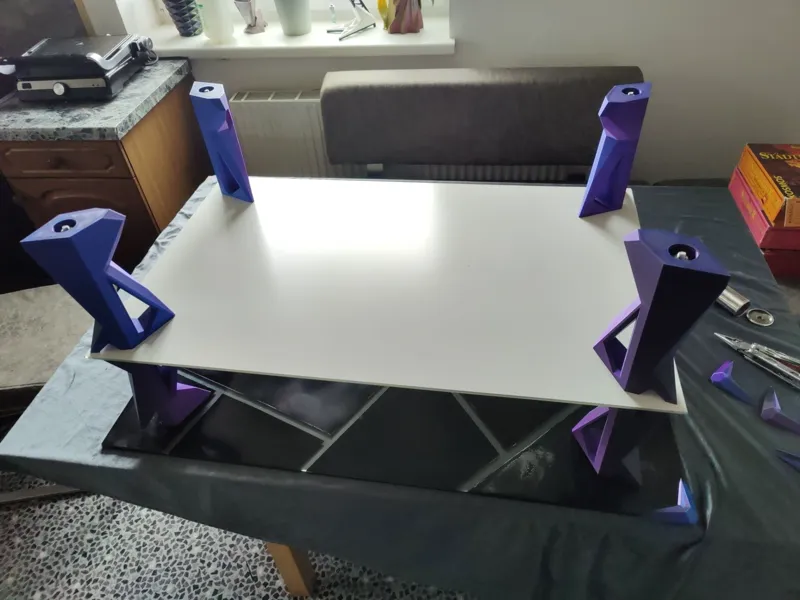 Glastisch / Couchtisch upcycling kit