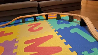 Wooden Toy Train Bridgesupport