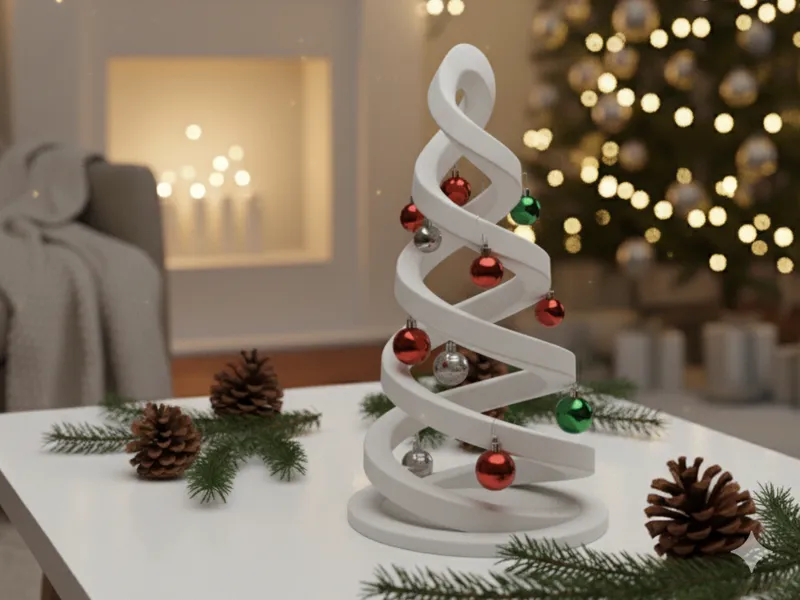Christmas Spiral Tree