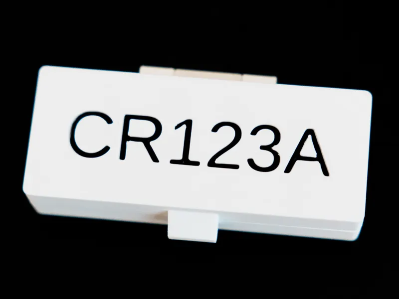 CR123A Battery Storage Box - Print-in-Place