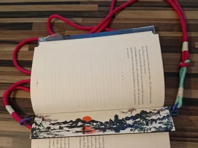 Bookmark-Japanese landscape bag