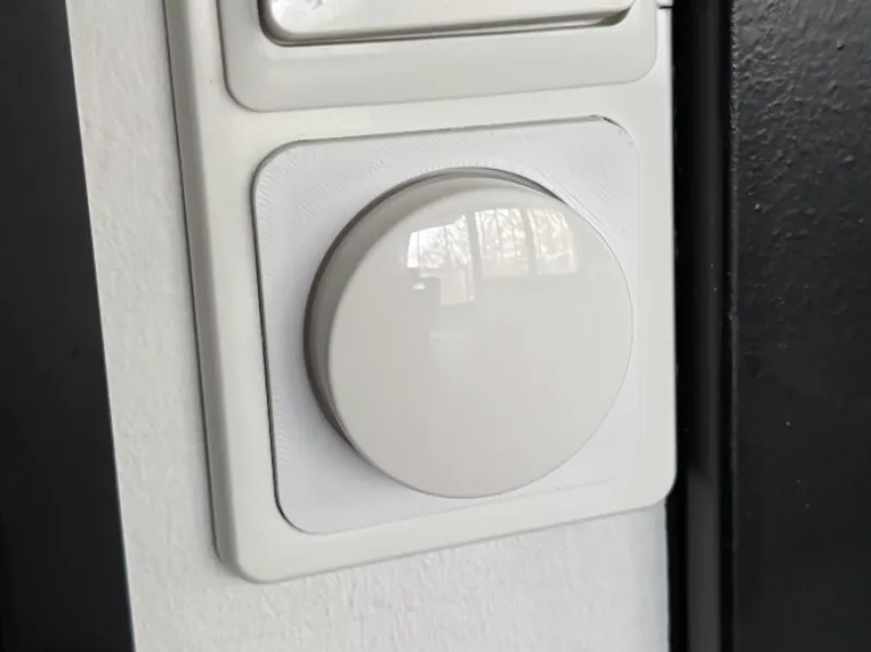 Dimmer switch panel backboard PEHA