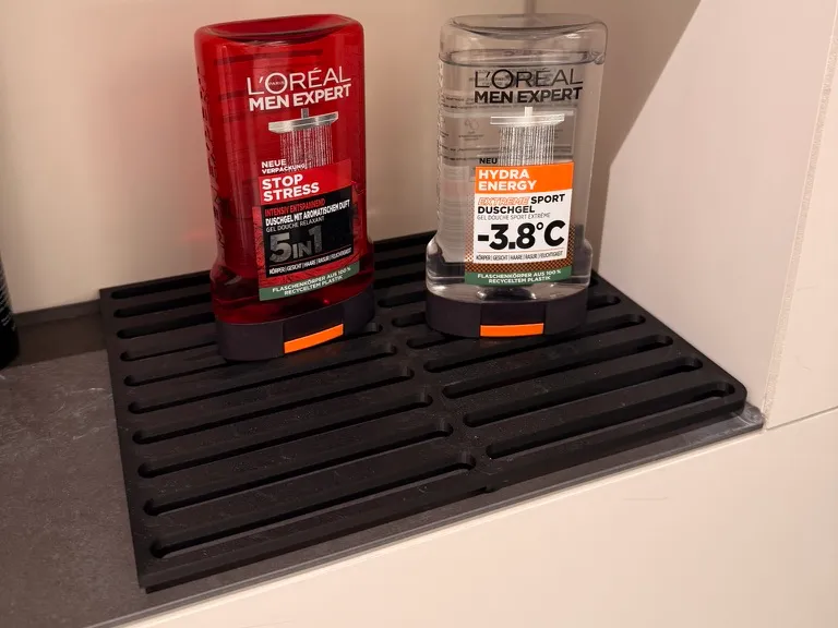 Gitter für die Dusche für Shampoos