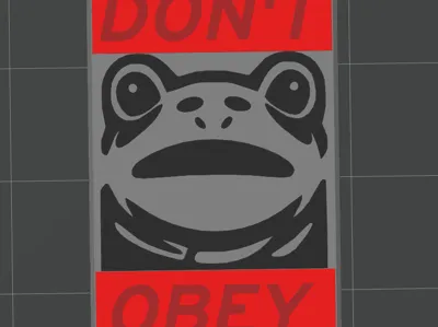 Safety whistle - Don't Obey